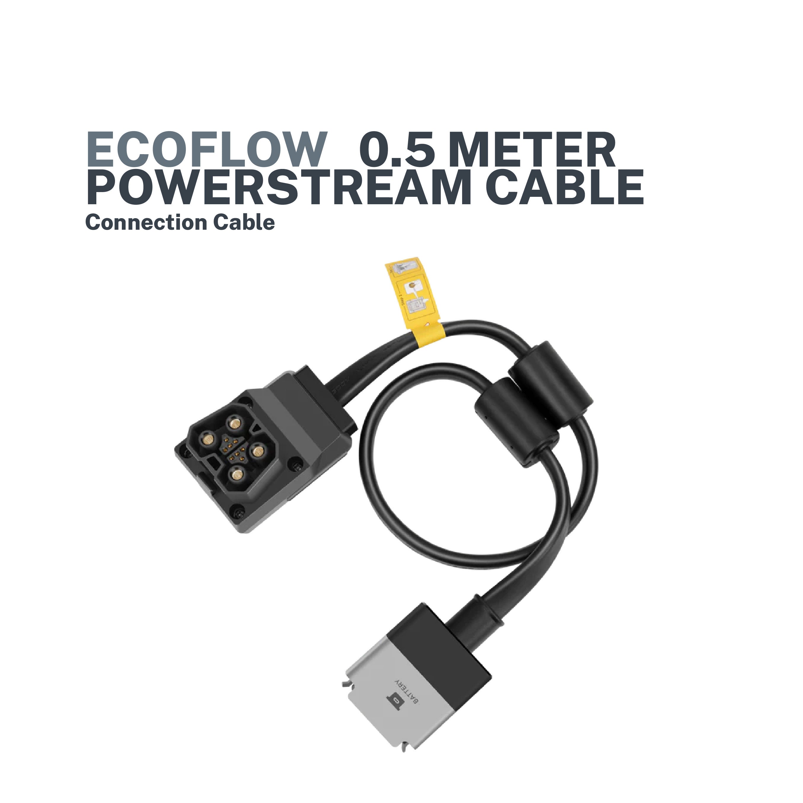 EcoFlow Powerstream Connection Cable for Power Station