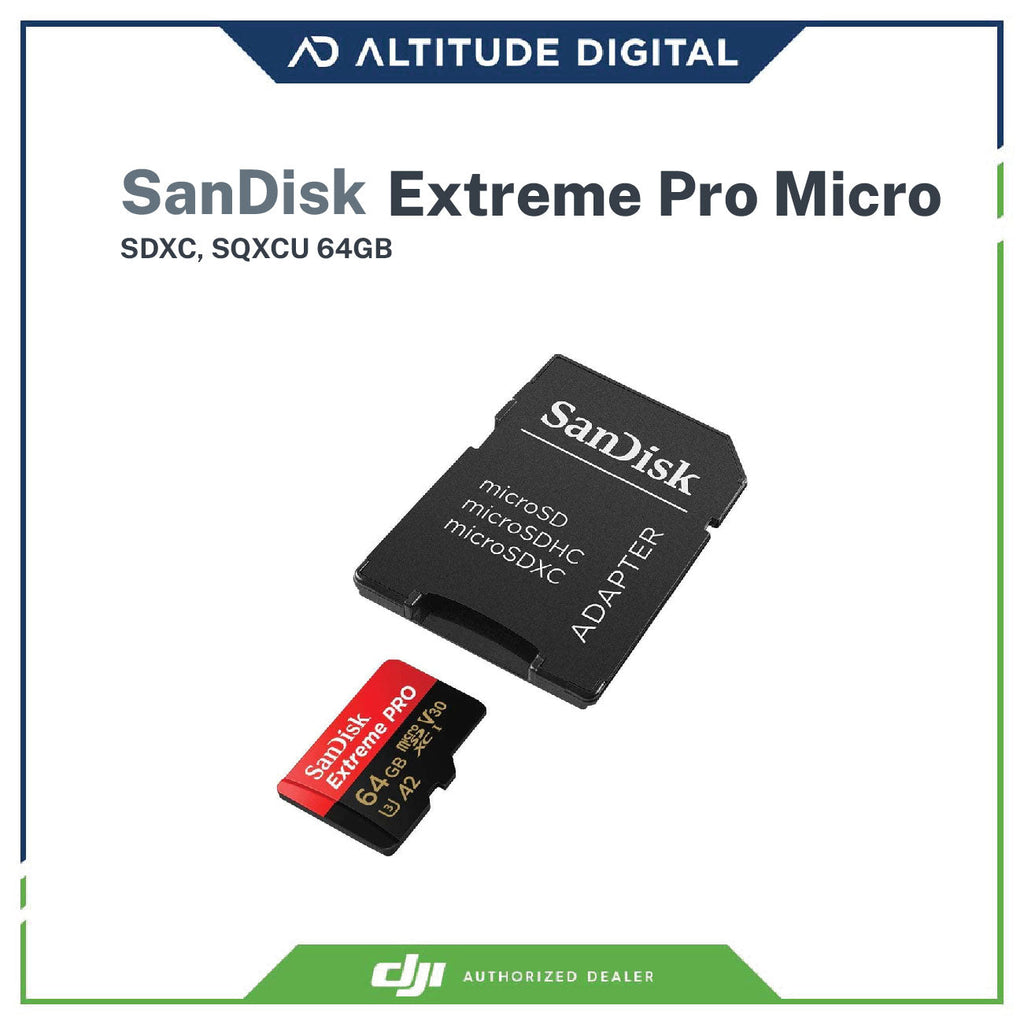 SanDisk 64GB Extreme Pro microSDXC