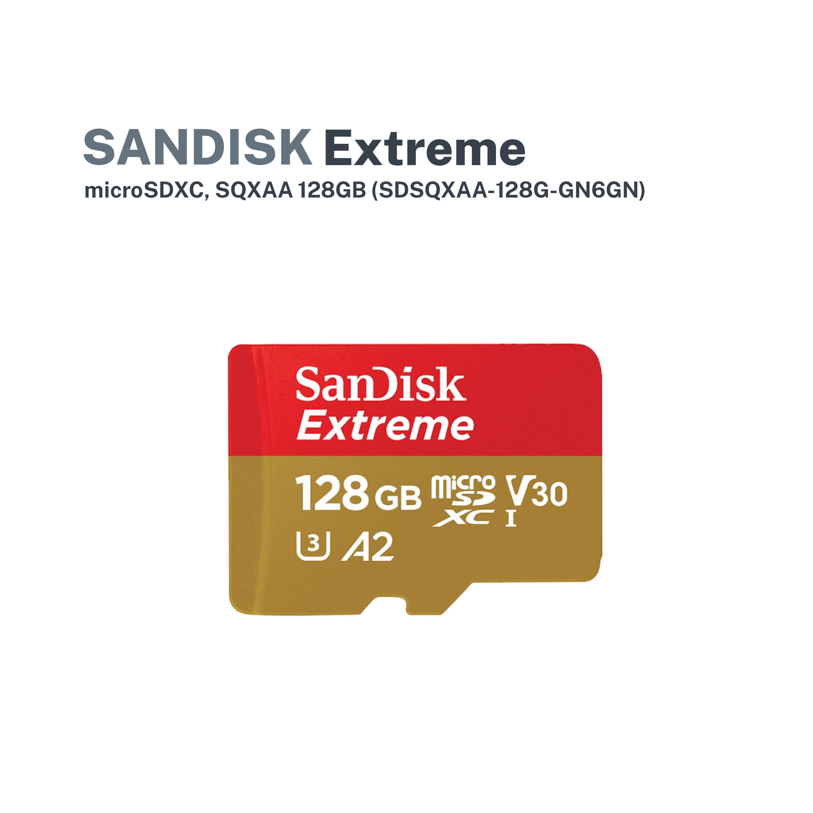 SanDisk 128GB Extreme microSDXC