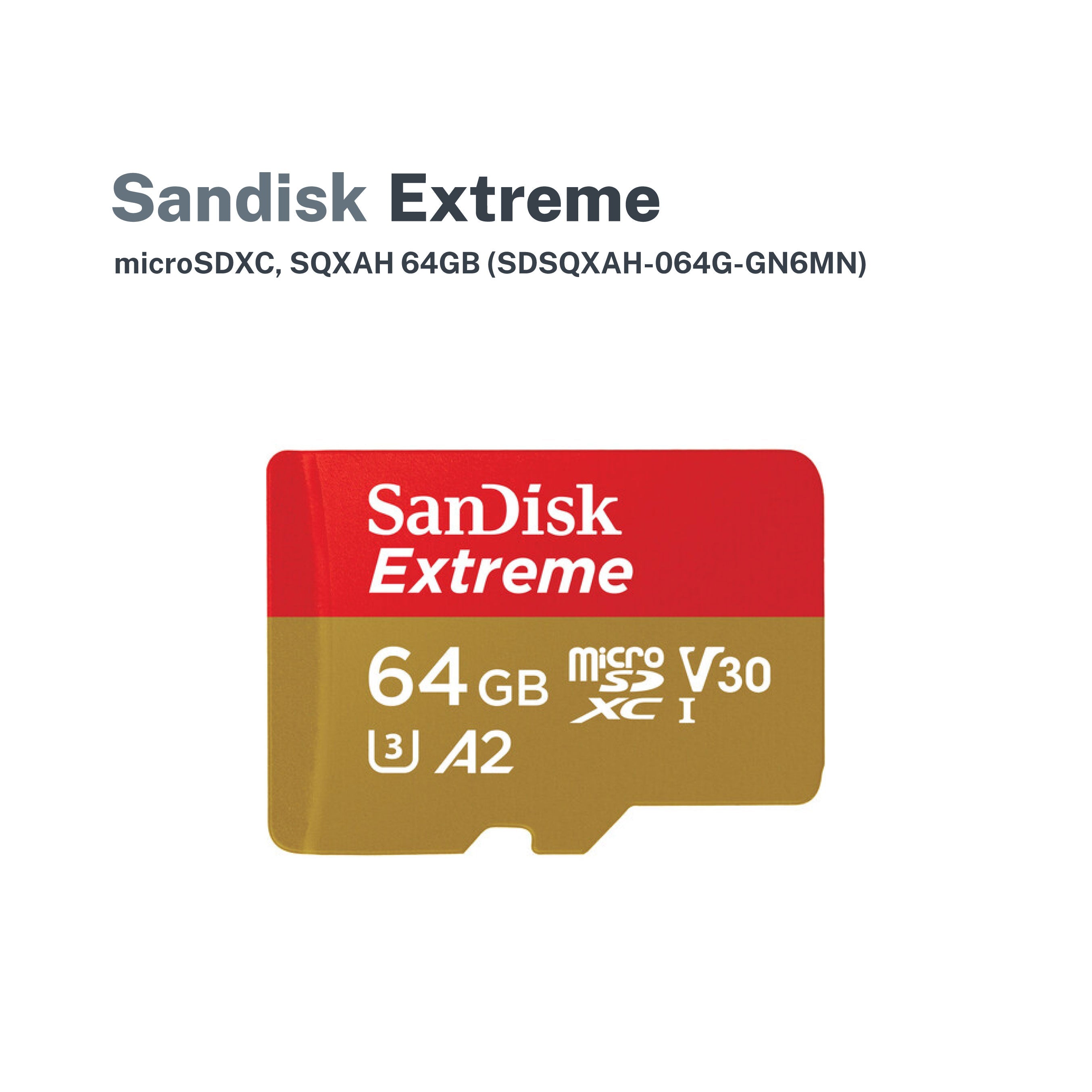 SanDisk 64GB Extreme microSDXC