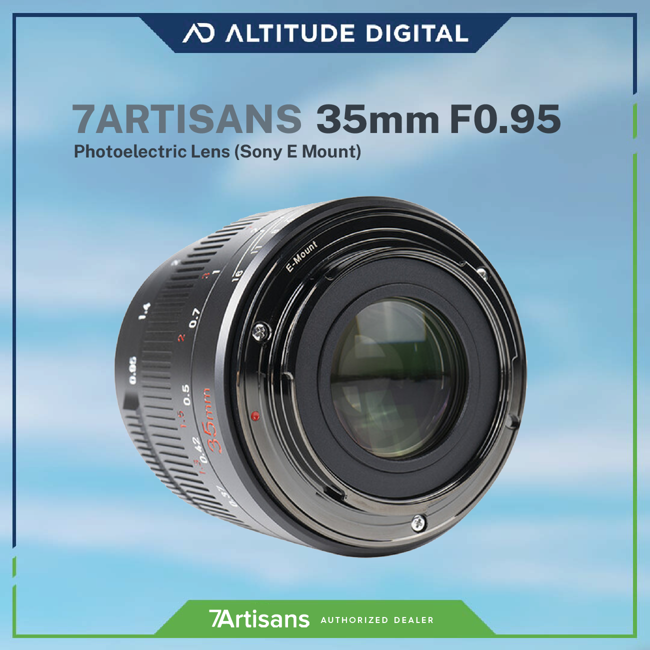 7Artisans 35mm F0.95 APS-C Mirrorless Lens