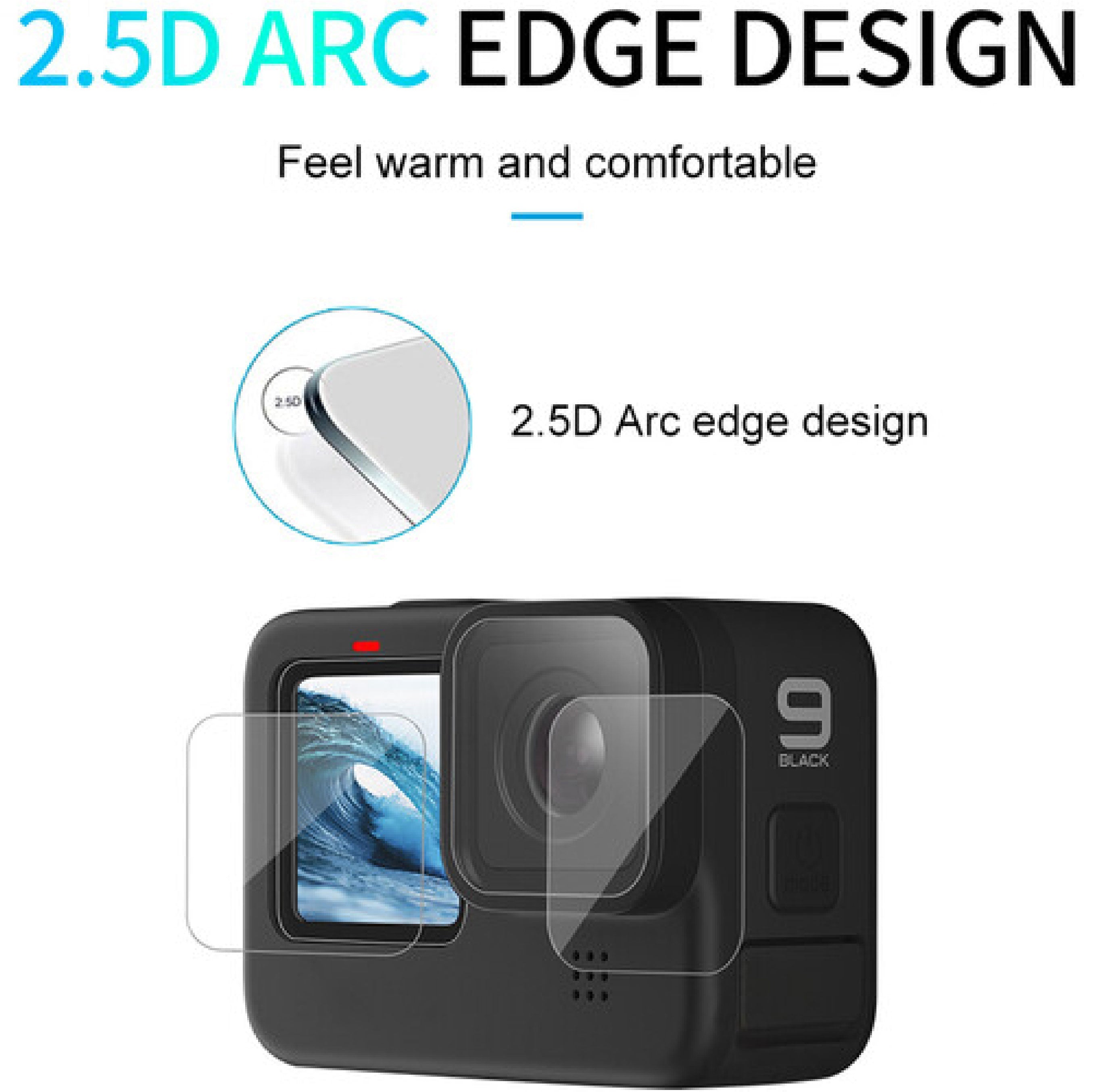 Telesin Tempered Glass Film for GoPro Hero 11/10/9