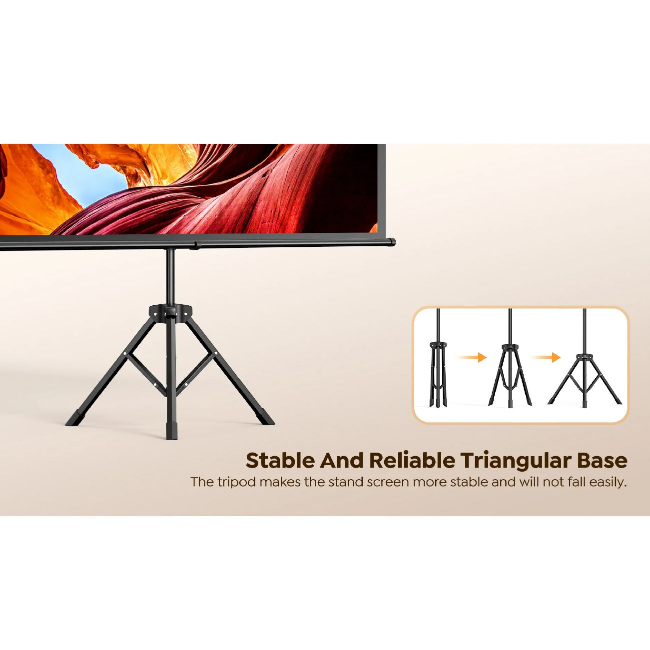 Yaber 100" Projector Screen - YS-100D