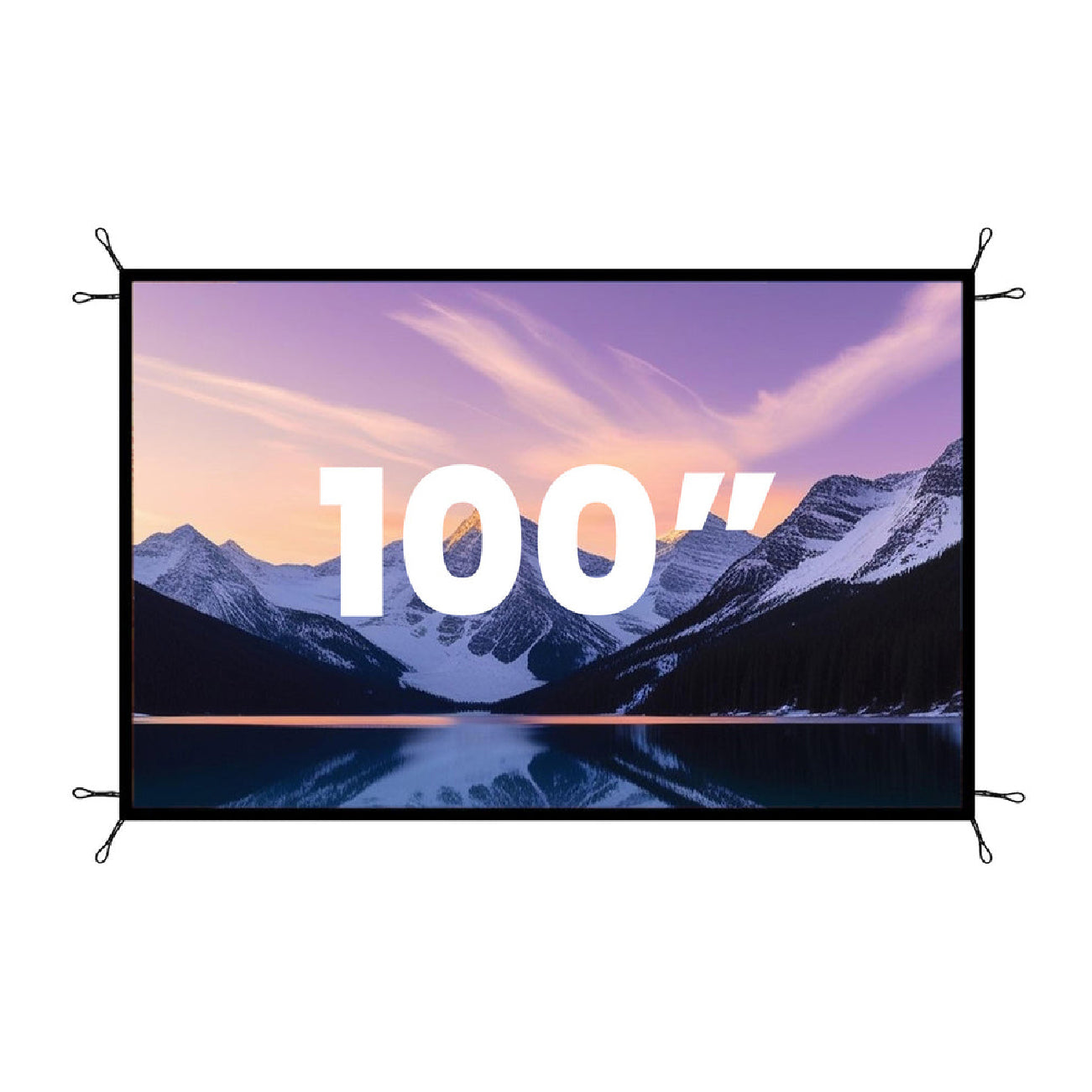 Yaber 100" Projector Screen  - YS-100F