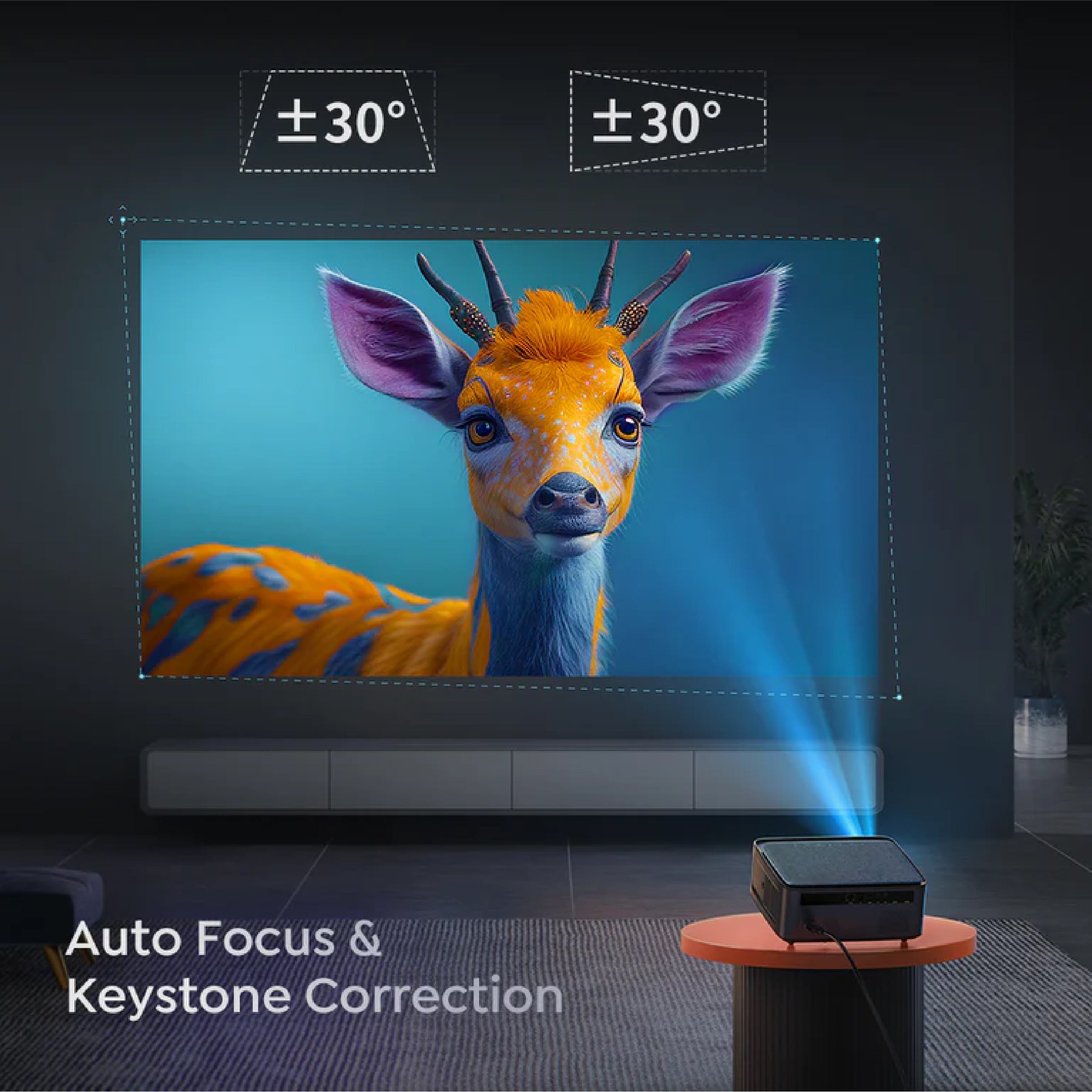 Yaber Pro U6 Smart Projector