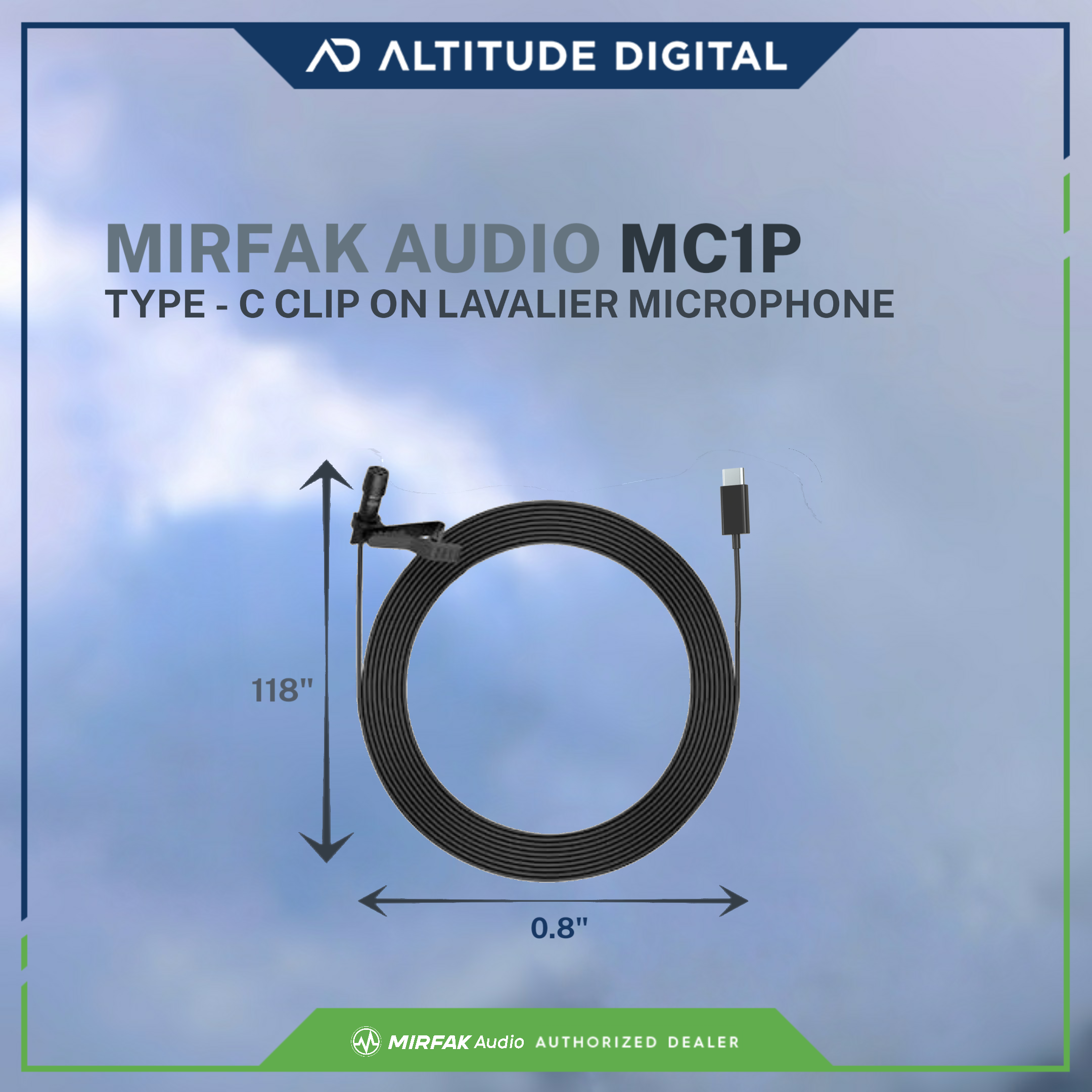 Mirfak MC1P Type-C (Microphone for Smartphones)