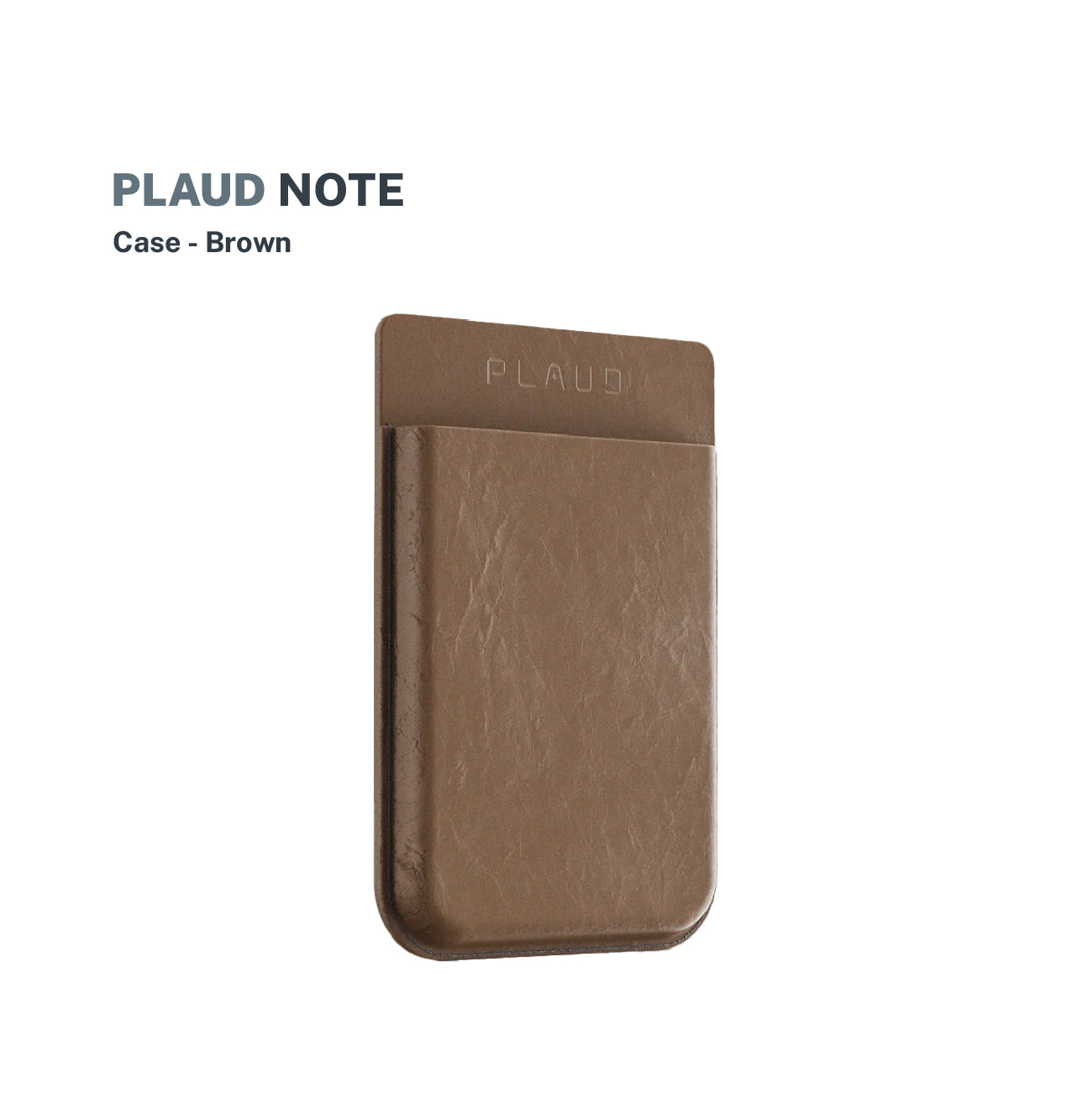 PLAUD.AI Plaud Note Magnetic Case Brown