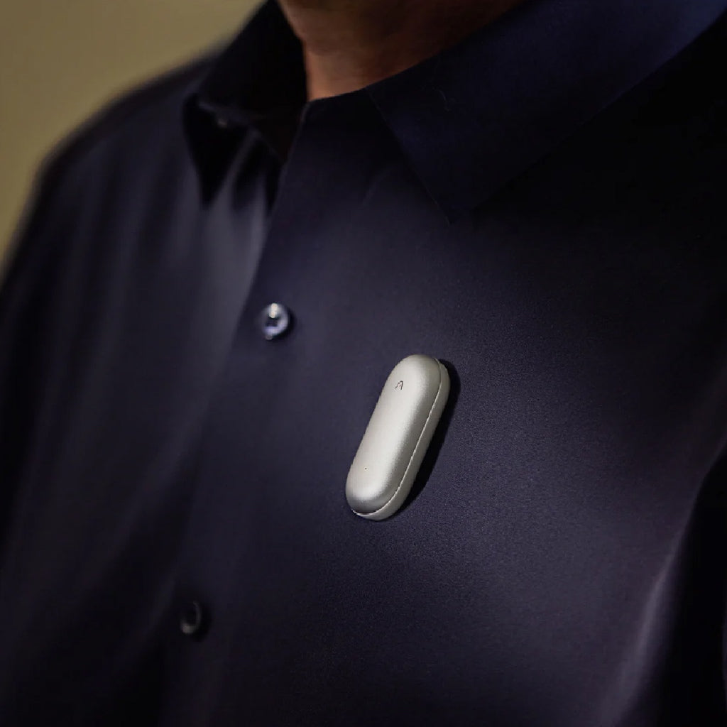 PLAUD.AI Plaud NotePin AI Voice Recorder Lunar Silver